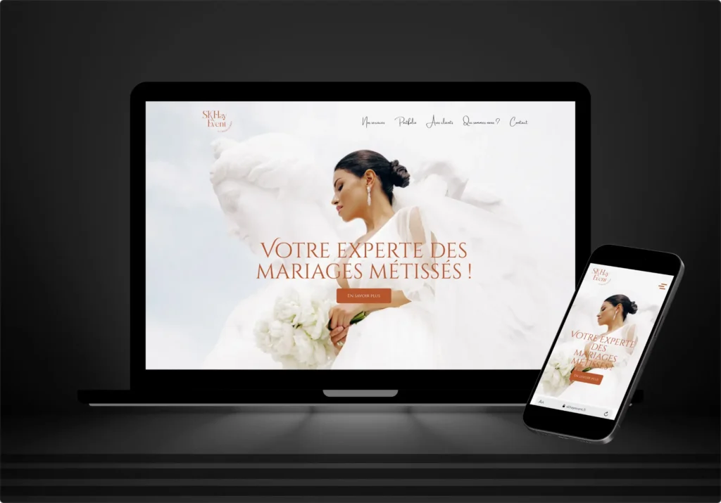 Site skhayevent-mylyanis.fr -fournisseur de solutions web uniques -Paris